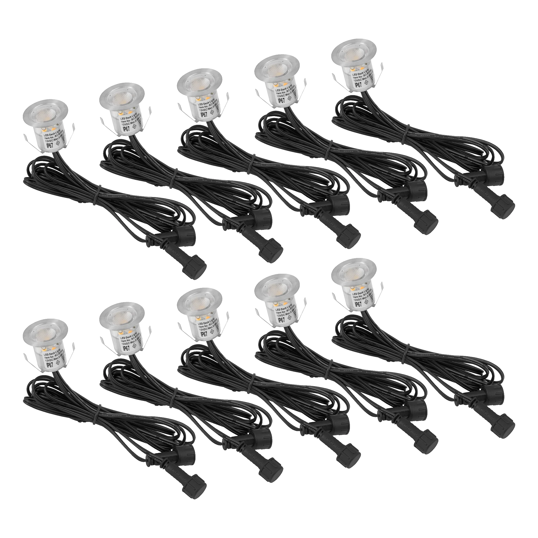 Decklights LED 10-pk 37 lm Ø30 mm