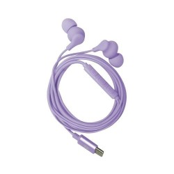 Hörlurar Celly UP1600TYPEC MORADO