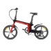 Cykel elektrisk Youin BK1900 urban OSLO Carbon RED bild 1