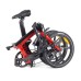Cykel elektrisk Youin BK1900 urban OSLO Carbon RED bild 2