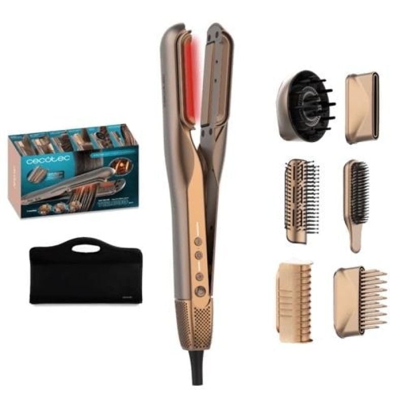 Strykjärn hår Cecotec AIRLISSE 6IN1 ITWERK CHAMPAGNE