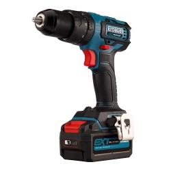 Borrmaskin slag 18V brushless med batteri 4Ah Erbauer