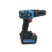 Borrmaskin slag 18V brushless med batteri 4Ah Erbauer bild 1