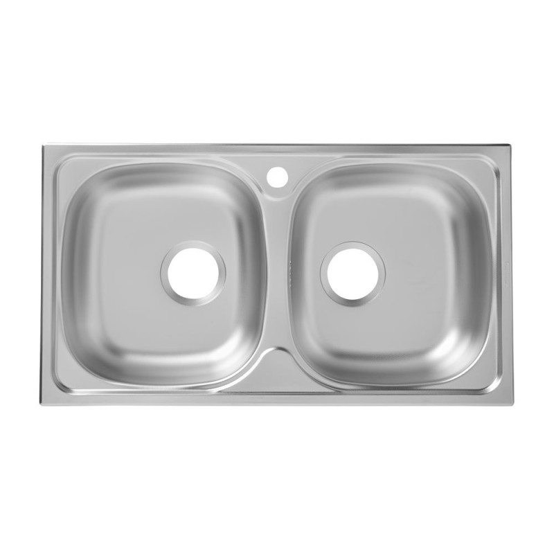 Diskho rostfri Bohm 2 sektioner 78x43,5cm