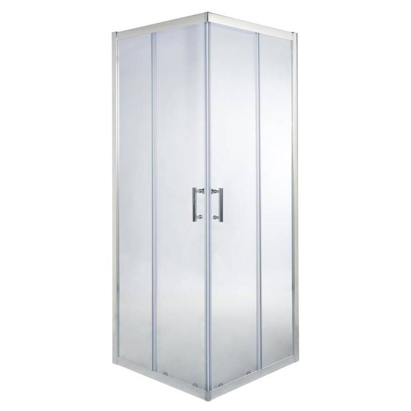 Duschvägg dusch fyrkantig transparent 190x70x70cm onega