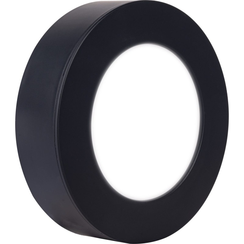 Downlight led rund svart 12cm AllInOne