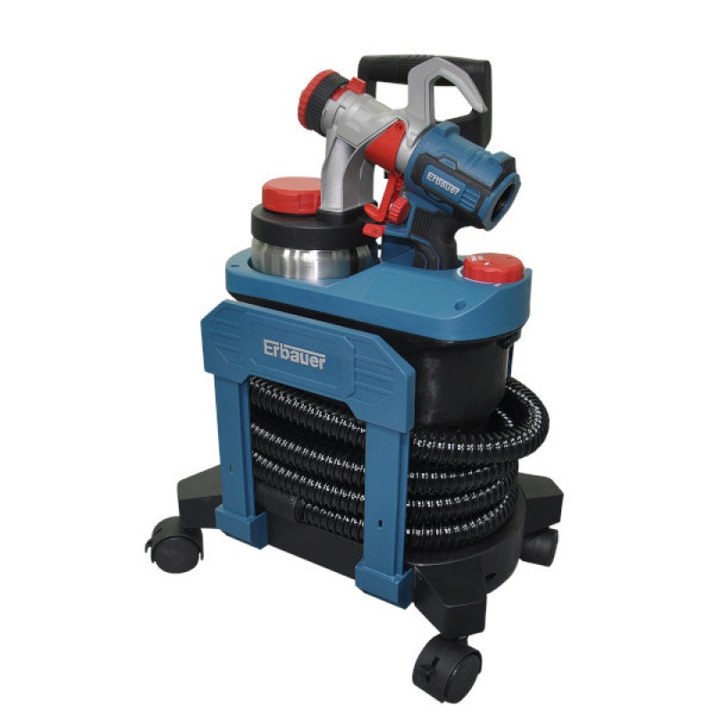 Spruta pintar 800W hvlp teleskopisk Erbauer