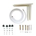 Kit installation luftkonditionering 1/4-3/8 5 m Bodner. bild 1