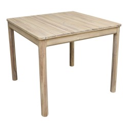 Bord trädgård matplats 90x90cm Riveo Goodhome