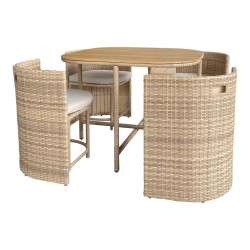 Set matplats Elos 4 delar Goodhome