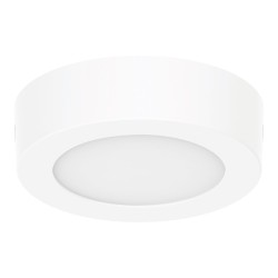 Plafond led rund metall vit AiUS 11,5cm Cooke & Lewis