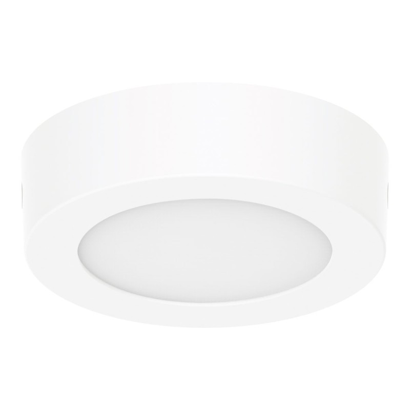 Plafond led rund metall vit AiUS 11,5cm Cooke & Lewis