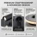 Vägglampa vägg aluminium svart med strålkastare läsning 3w och ljus stämnings bild 1