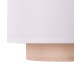 Lampa hänglampa tak med pantalla textil vit och rotting ø 40 cm -E27 bild 1